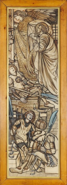 The Deliverance of St Peter from Prison, 1863. Creator: Sir Edward Coley Burne-Jones.