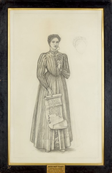 Mary, Queen of Scots, 1888-89. Creator: Sir Edward Coley Burne-Jones.