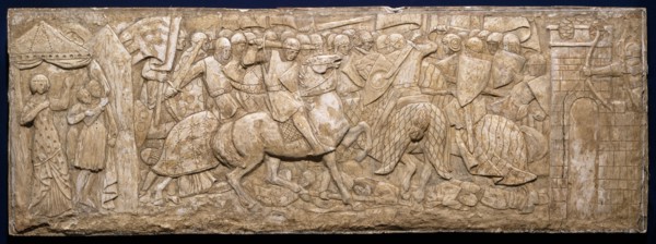 The Battle of the Kings, (undated, pre-1928). Creator: Arthur Joseph Gaskin.