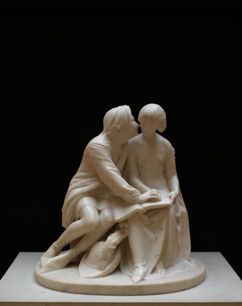 Paolo and Francesca, 1851-52. Creator: Alexander Munro.