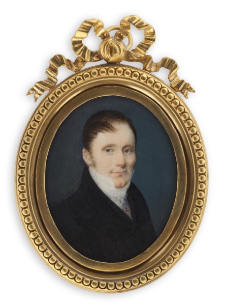 Portrait of a man. Creator: Carl Wilhelm Nordgren.