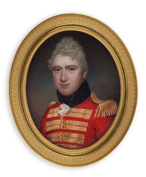 Portrait of an English officer, 1786-1845. Creator: William John Thomson.