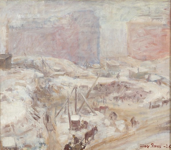 Quarrying in Töölö, 1926. Creator: Alex Rapp.