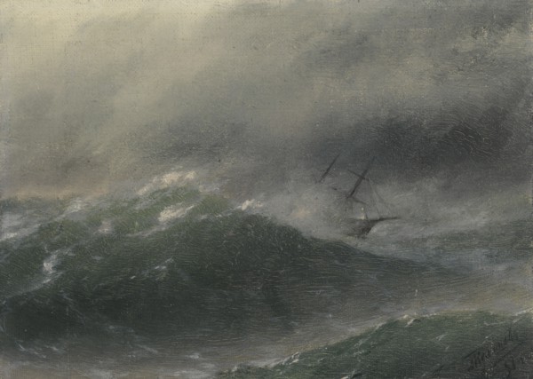 Seascape, 1893. Creator: Ivan Kulikov.