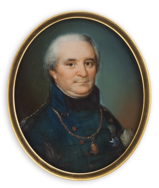 Chief pilot Gustaf Adolf Leijonancker. Creator: Johann Carl Frederik Viertel.