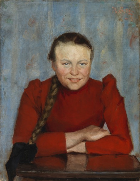 Maija, 1891. Creator: Beda Stjernschantz.