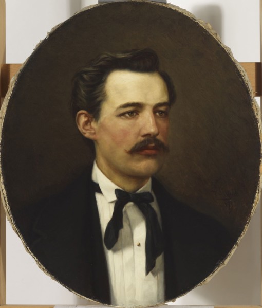 Portrait of Karl Emanuel Jansson, 1879. Creator: August Fredrik Ahlstedt.