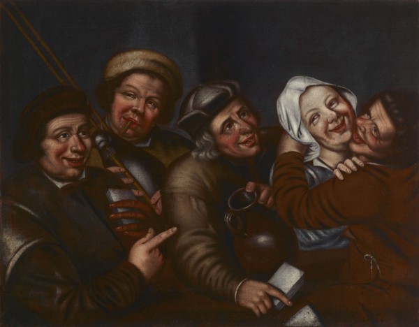 A merry company. Creator: Jan Massys.