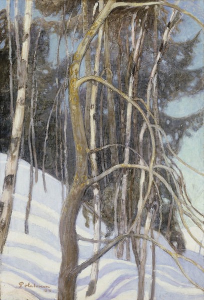 Day in March, 1910. Creator: Pekka Halonen.