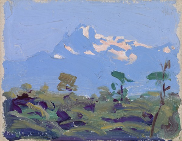 Mount Kenya, 1909-1910. Creator: Akseli Gallen-Kallela.