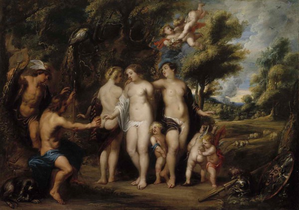 The judgement of Paris, c1640s. Creator: Frans Wouters.