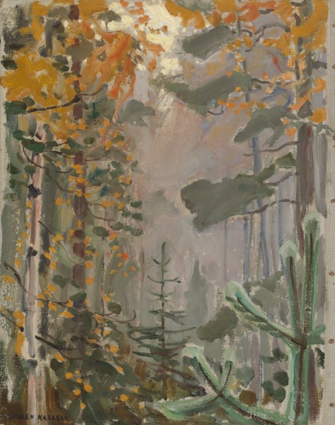 Autumn Landscape, 1911. Creator: Akseli Gallen-Kallela.