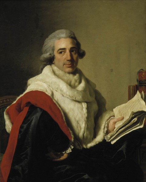 Jean Baptiste Eugene Du Mangin, 1789. Creator: Alexander Roslin.