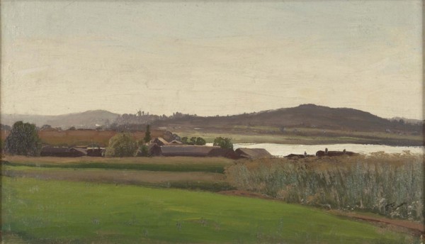 Summer Landscape, 1877. Creator: Fanny Churberg.