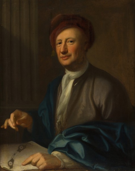 Court Architect Göran Josuæ Adelcrantz, c1710 Creator: Georg Engelhard Schroder.