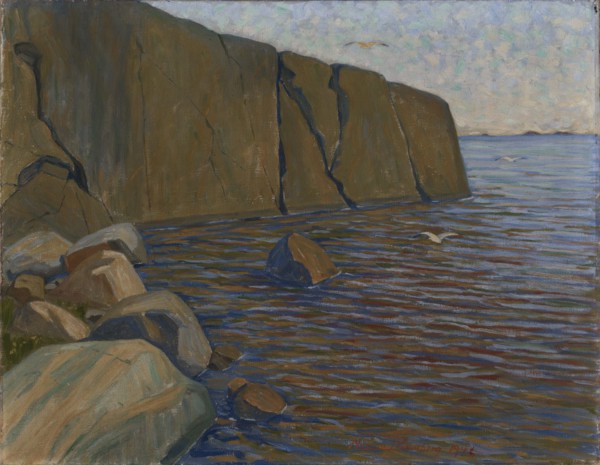 Cliffs, 1926. Creator: Hanna Ronnberg.