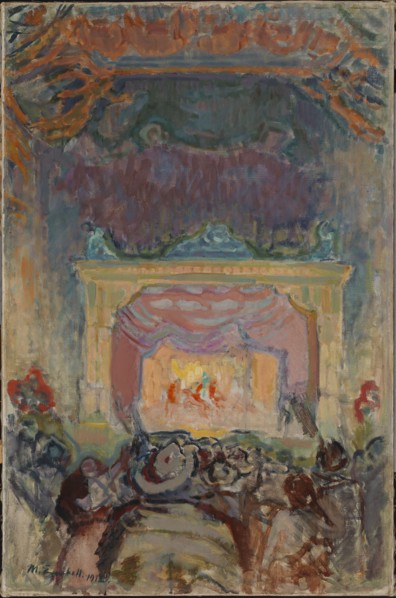 The Variety Theatre in Paris, 1912. Creator: Magnus Enckell.