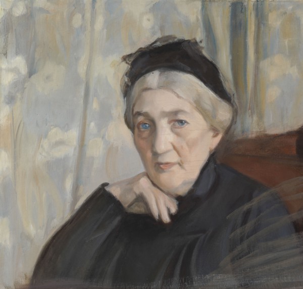 Mother of the Artist, 1904. Creator: Magnus Enckell.