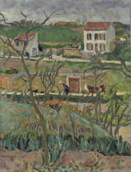 Rainy Landscape; Landscape in Rainy Weather, 1909. Creator: Pierre Bonnard.