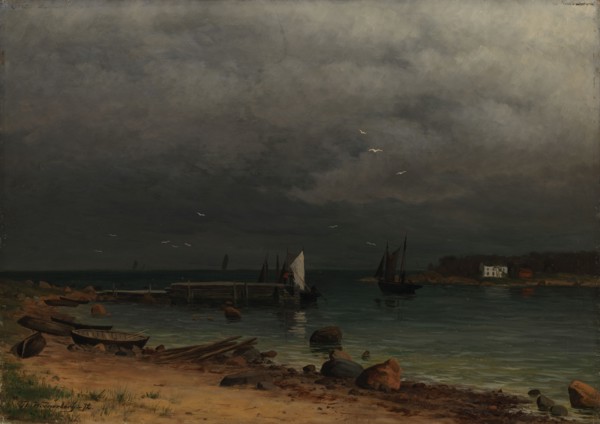 Before the Storm, 1872. Creator: Thorsten Waenerberg.