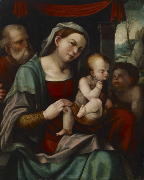 The Holy Family, 1519-1530. Creator: Unknown.
