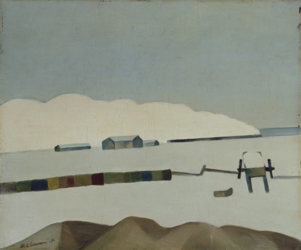 Landscape, 1931. Creator: Vilho Lampi.
