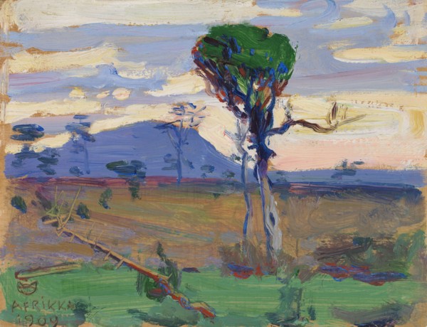 Mt. Donyo Sabuk, 1909. Creator: Akseli Gallen-Kallela.