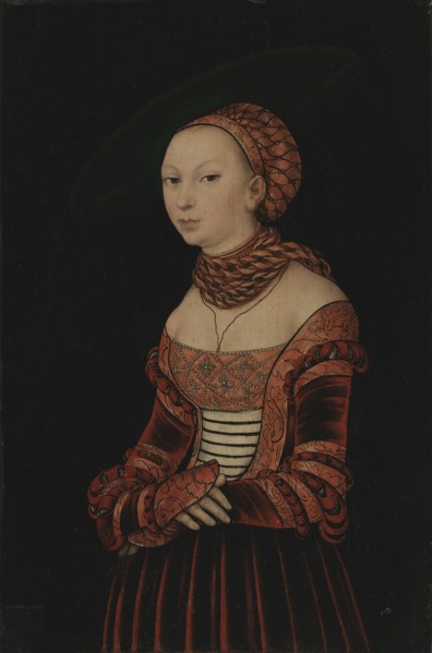Portrait of a young woman, 1525. Creator: Lucas Cranach the Elder.