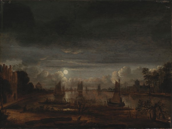 A Dutch Townscape. Creator: Aert van der Neer.