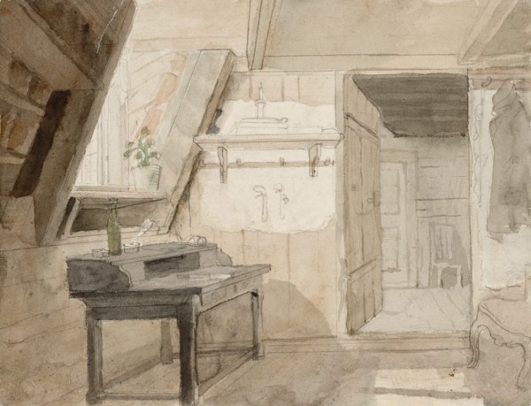 Interior, 1840-1873. Creator: Robert Wilhelm Ekman.