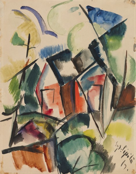 Cottage, 1917. Creator: Sulho Sipila.
