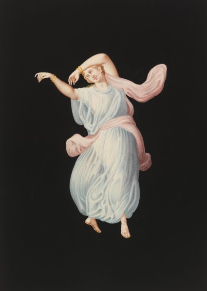 A copy of the Pompeii paintings, c1760. Creator: Unknown.
