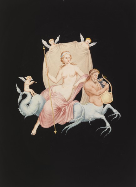 A copy of the Pompeii paintings, c1760s. Creator: Unknown.