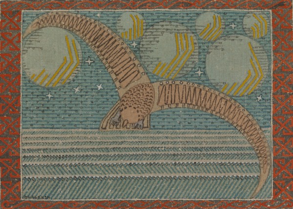 The Wild Duck and the Celestial Bodies, 1919-1920. Creator: Joseph Alanen.