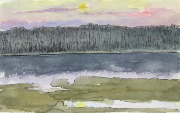 Landscape Study. Creator: Maria Wiik.