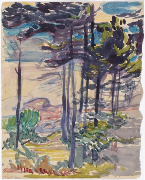 Landscape, 1900-1925. Creator: Magnus Enckell.