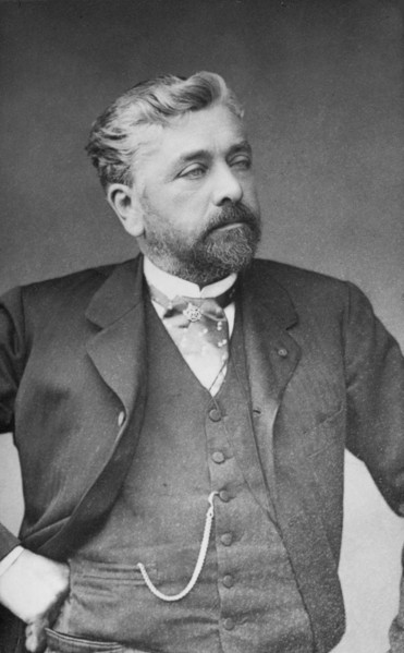 Portrait of Gustave Eiffel (1832-1923), c 1889. Creator: Anonymous.