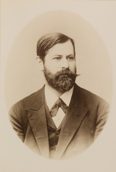 Portrait of Sigmund Freud, 1891. Creator: Anonymous.
