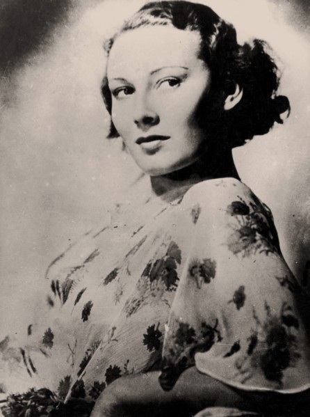 Portrait of the actress Lída Baarová (1914-2000), c1935. Creator: Anonymous.
