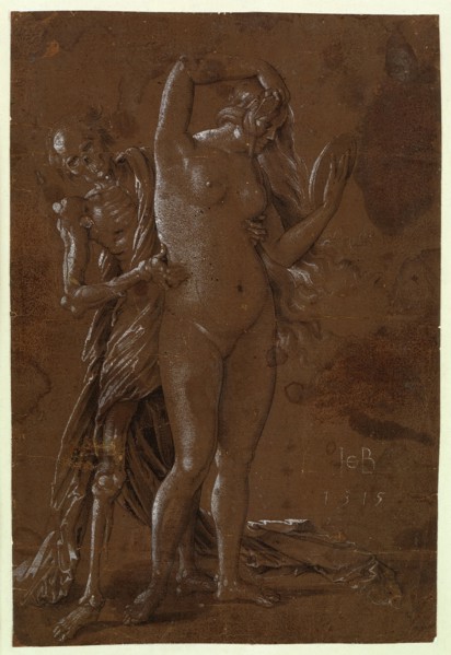 The Death and a girl, 1515. Creator: Baldung (Baldung Grien), Hans (1484-1545).