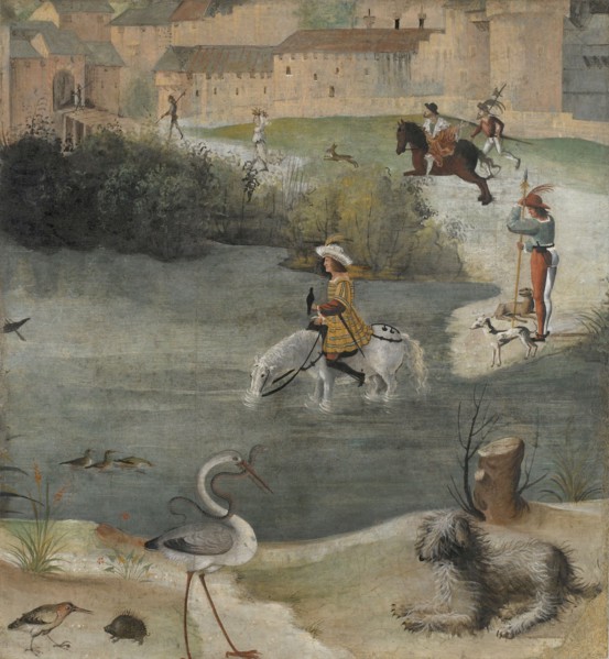 Falconry, c1517-1518. Creator: Ferramola, Floriano (Fioravante) (c. 1478-1528).
