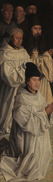 Panel of the Friars. The Adoration of Saint Vincent, c 1450. Creator: Gonçalves, Nuno (active 1445-1480).