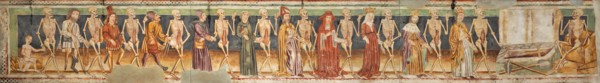 Dance of Death (Danse Macabre), 1490. Creator: John of Kastav (active ca 1490).