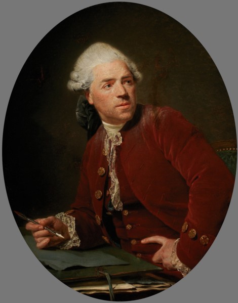 Self-portrait, c1777. Creator: Lépicié, Nicolas Bernard (1735-1784).