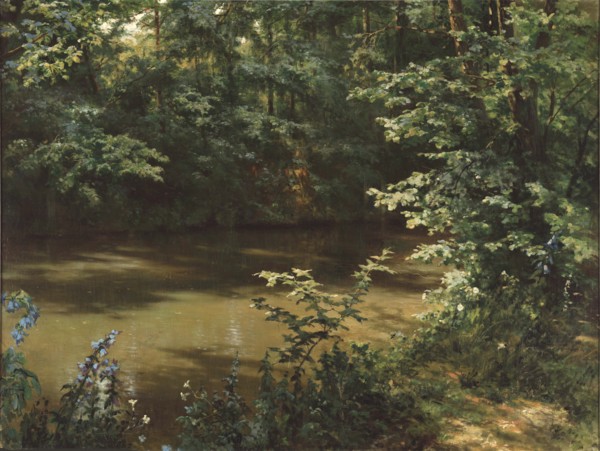 Forest River. Creator: Myasoedov, Grigori Grigoryevich (1834-1911).