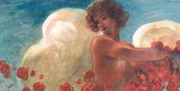 Daydreaming. Creator: Nomellini, Plinio (1866-1943).