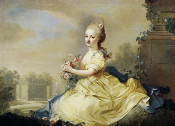 Princess Maria Josepha von und zu Liechtenstein (1768-1845), 1776. Creator: Oelenhainz, August Friedrich (1745-1804).