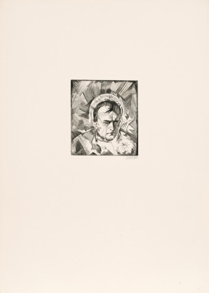 Illustration for "Le Grand" by Heinrich Heine , 1913. Creator: Oppenheimer, Max (1885-1954).