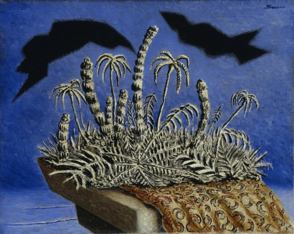 Portable island, 1931. Creator: Savinio, Alberto (1891-1952).