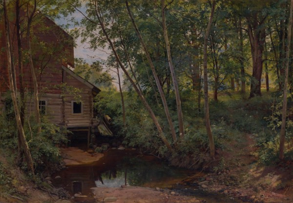 Forest Mill. Creator: Shishkin, Ivan Ivanovich (1832-1898).